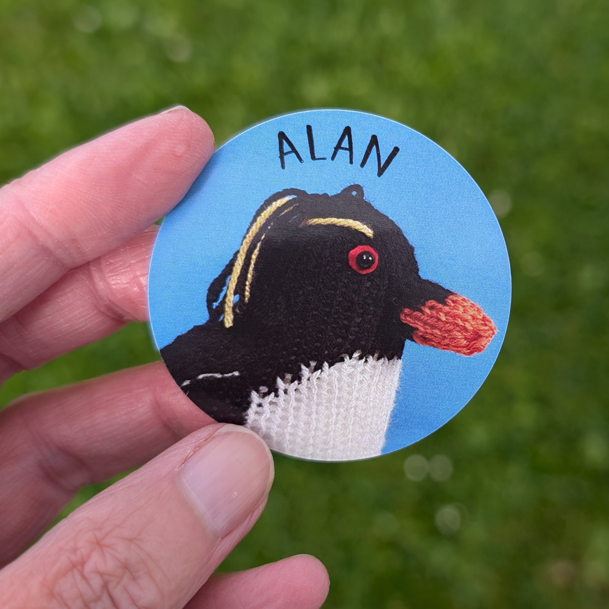 Alan the Penguin sticker